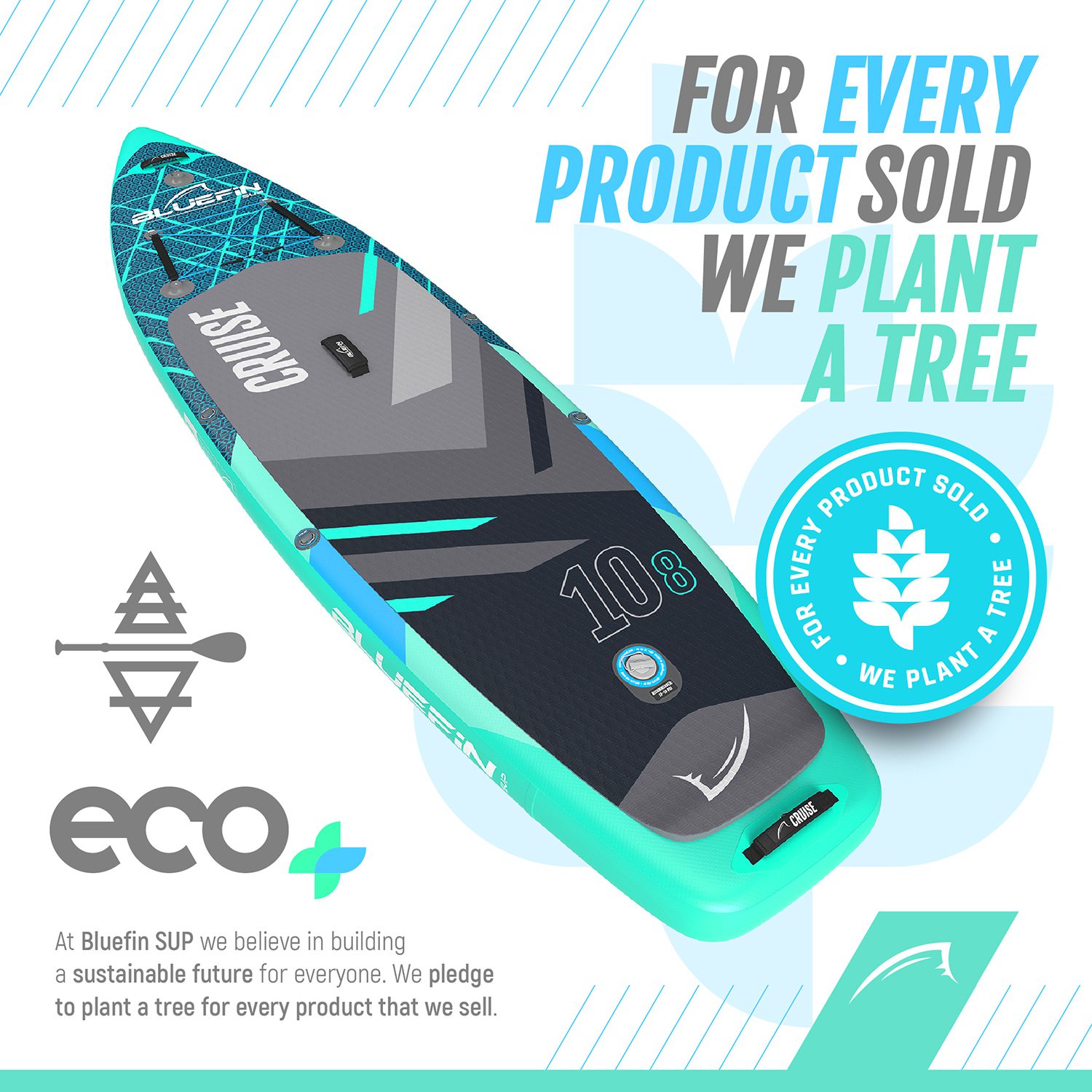 Bluefin Cruise inflatable stand-up paddleboard