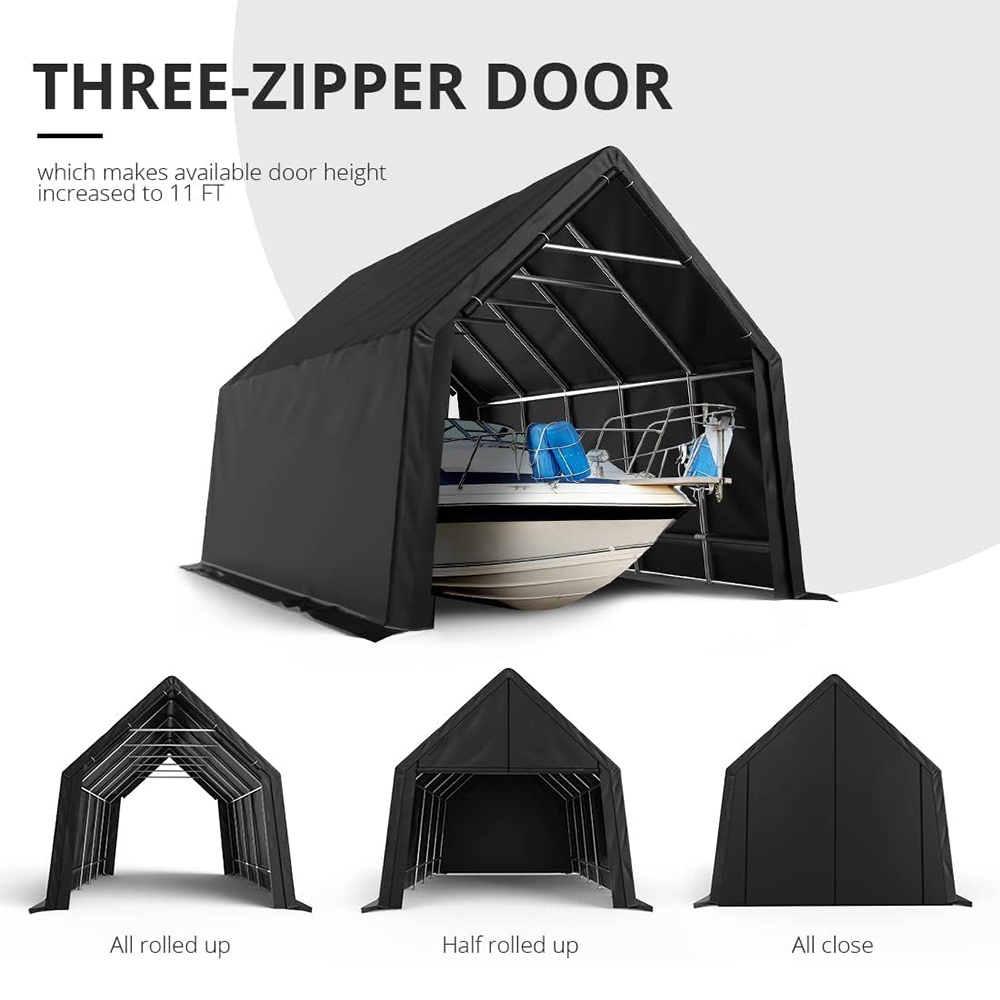 KING BIRD Heavy Duty Snow Carport