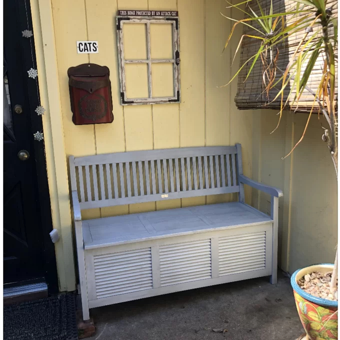 【Storage Shed】Wooden Storage Bench