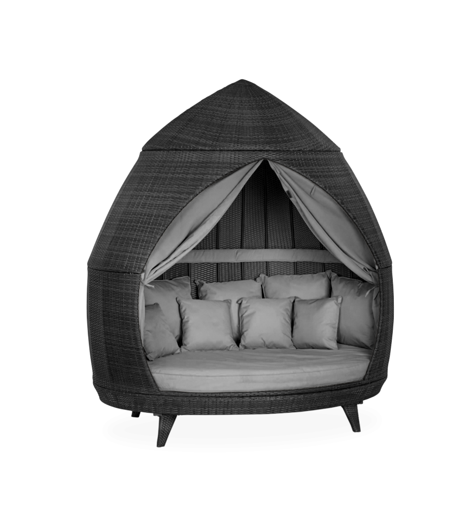 Outdoor Lounge Egg-shaped Sofa Patio Sunbed