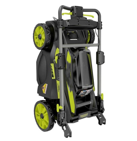 RYOBI 20 in. 40-Volt 6.0 Ah Lithium-Ion Battery Brushless Cordless Walk Behind Self-Propelled Lawn Mower with Charger Included