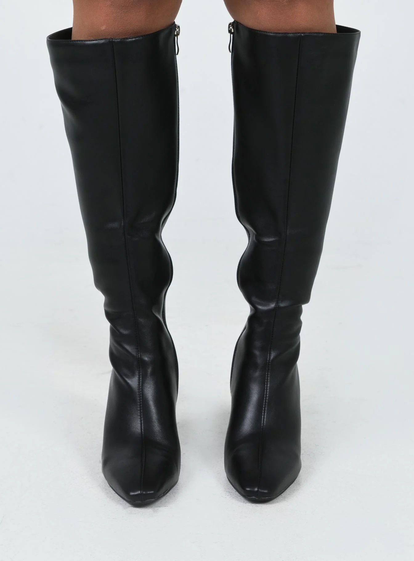 Sawyer Knee High Boots Black