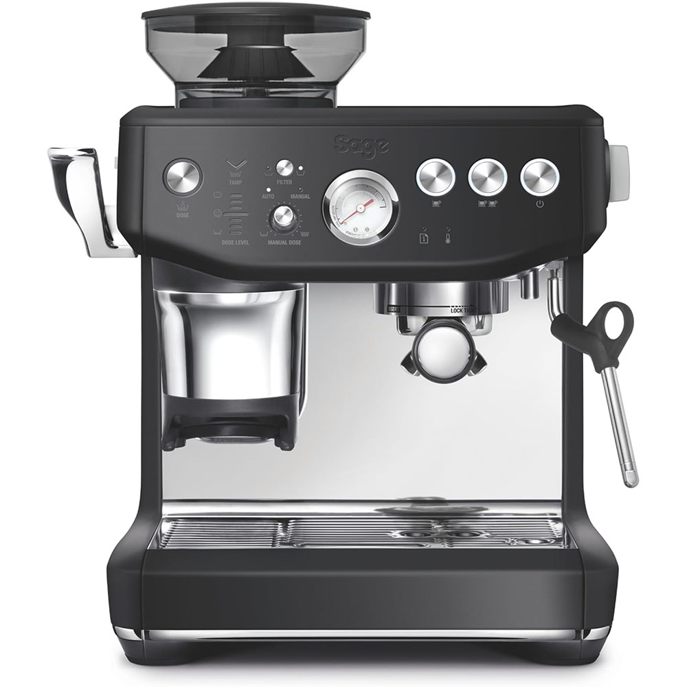 Breville the Barista Express Impress espresso machine with grinder and milk frother