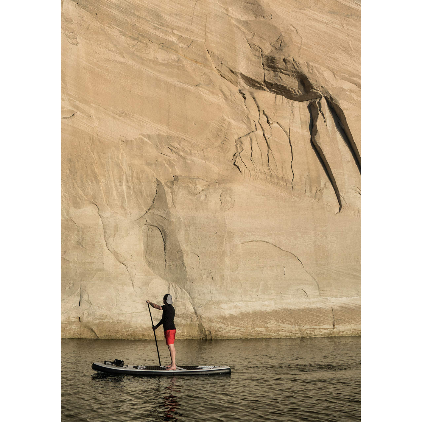 Roc Inflatable Stand Up Paddle Board with Premium sup Accessories & Backpack, Non-Slip Deck, Waterproof Bag, Leash, Paddle and Hand Pump