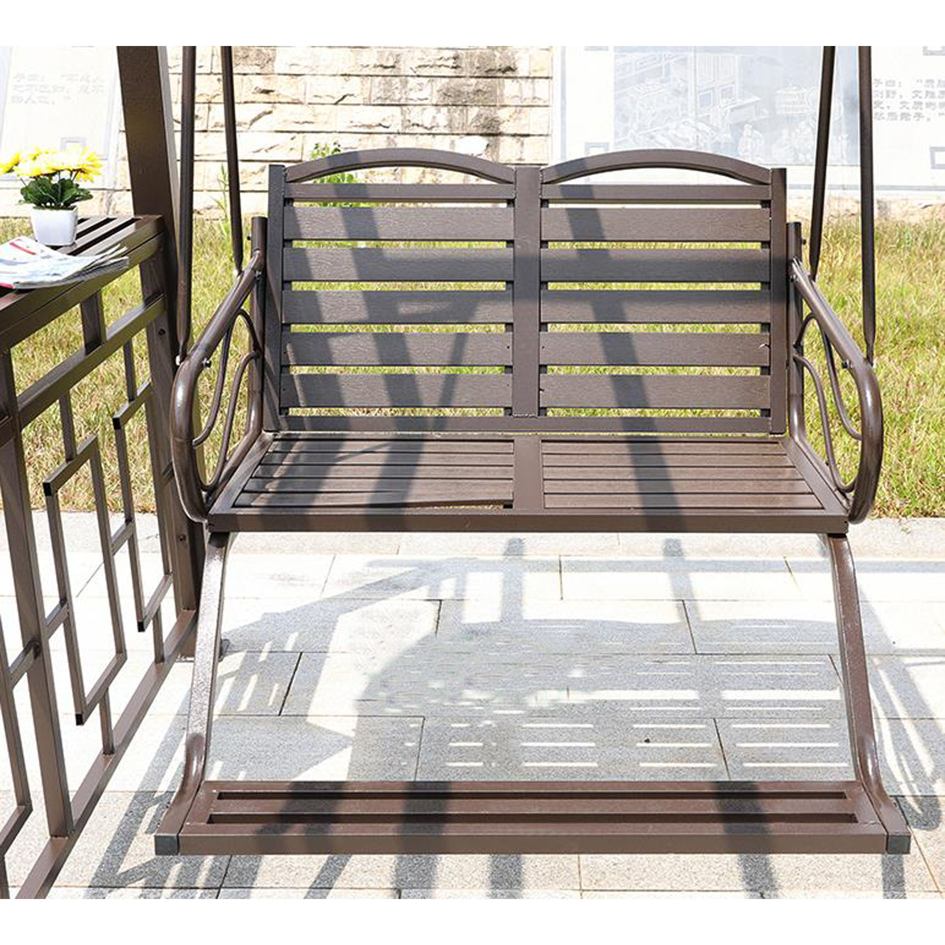 Yuanmao gazebo outdoor courtyard solid wood grape rack sunshade antiseptic wood swing villa garden pavilion canopy